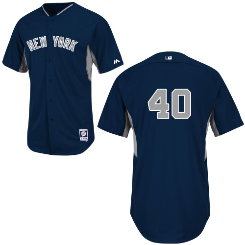 Eury Perez #40 MLB Jersey-New York Yankees Men's Authentic 2014 Navy Cool Base BP Baseball Jersey